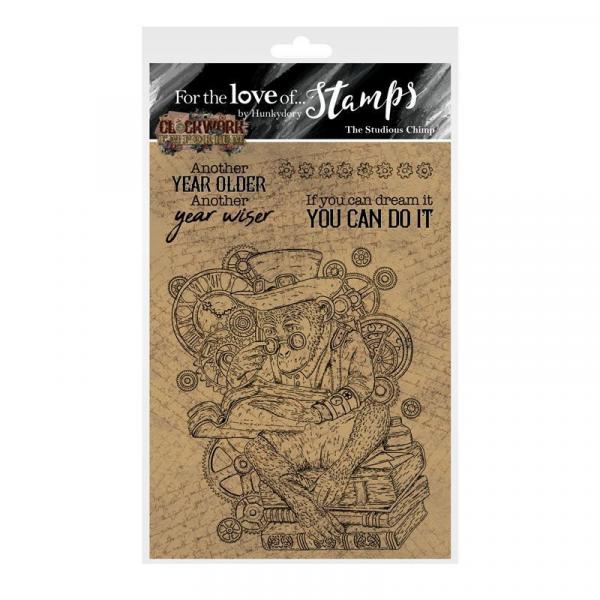 Motivstempel Clockwork Emporium The Studious Chimp