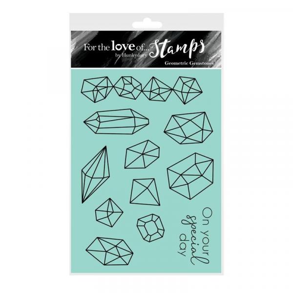 Stempelset For the Love of Stamps Geometric Gemstones