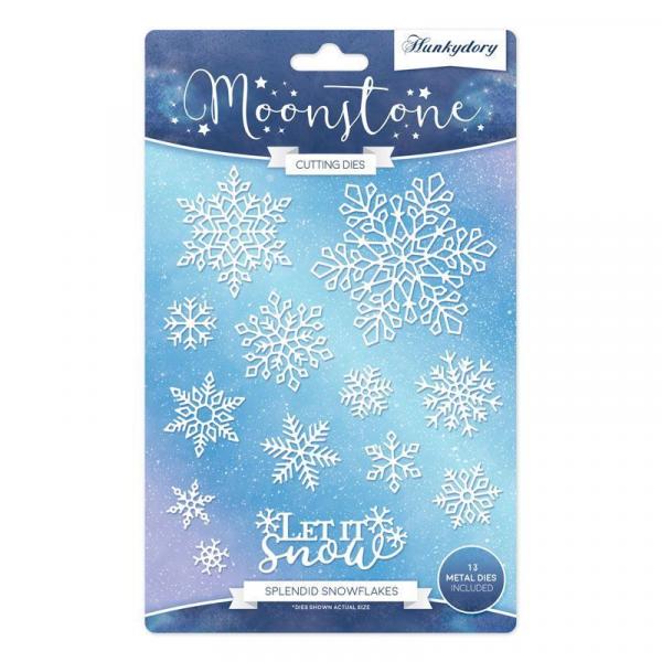 Moonstone Cutting Dies Splendid Snowflakes