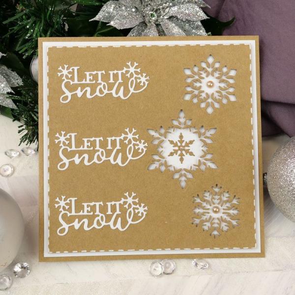 Moonstone Cutting Dies Splendid Snowflakes