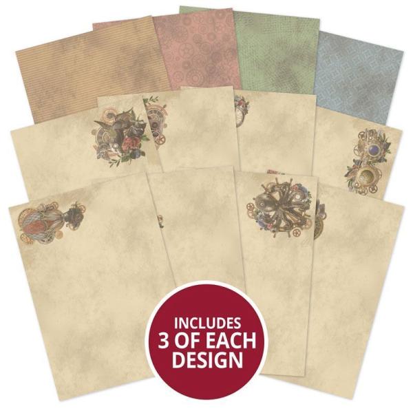 Card Inserts Clockwork Emporium DIN A4