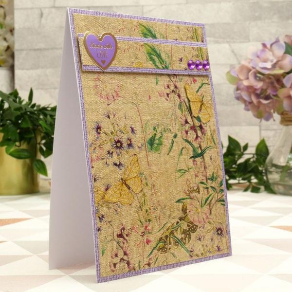Designpapier Cottage Garden & Beautiful Burlap