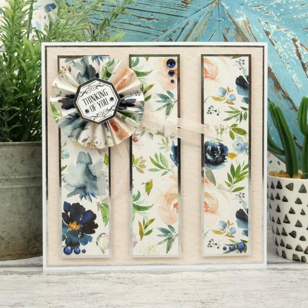 Designpapier Floral Delights & Watercolour Wash