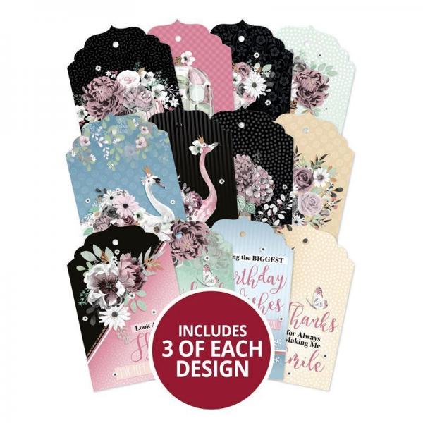 Anhänger Tag Pad Floral Elegance