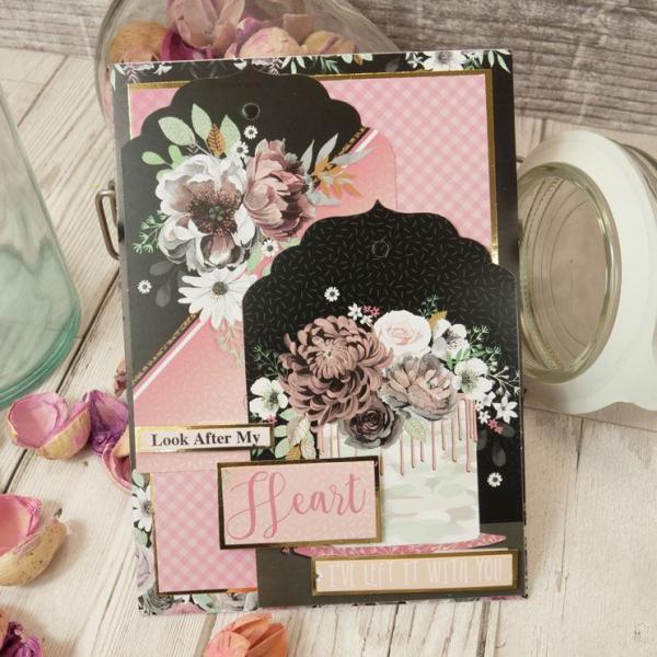 Anhänger Tag Pad Floral Elegance