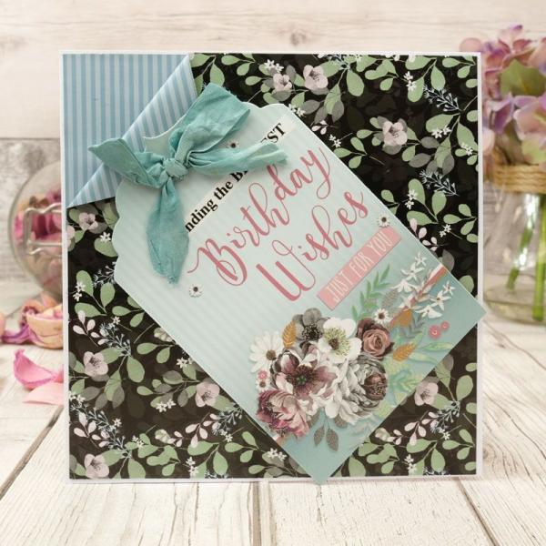Anhänger Tag Pad Floral Elegance