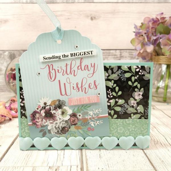 Anhänger Tag Pad Floral Elegance