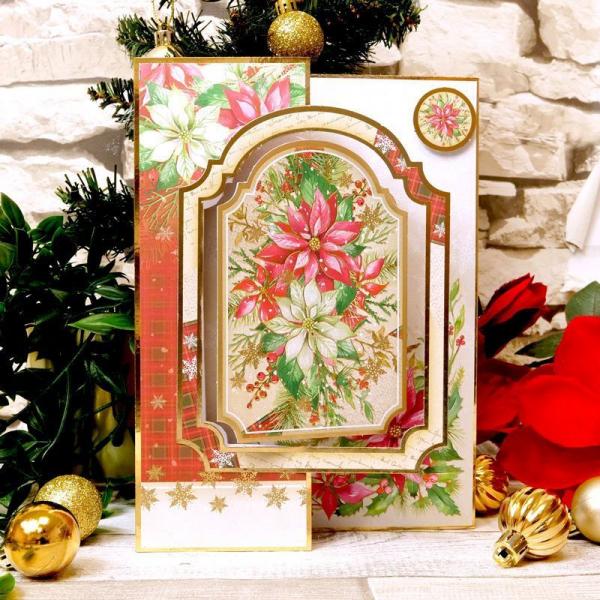 Kartenset Poinsettia Simple Joys Topper Set