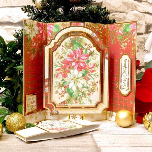 Kartenset Poinsettia Simple Joys Topper Set