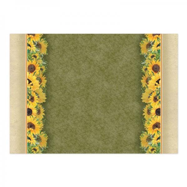 Topper Set Forever Florals Sunflower Grown with Love