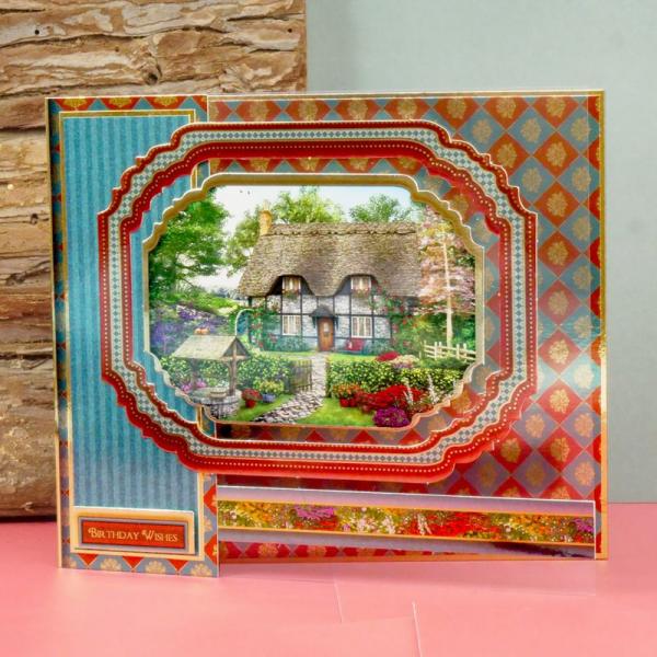 Topper Set Country Escapes Cottage Garden