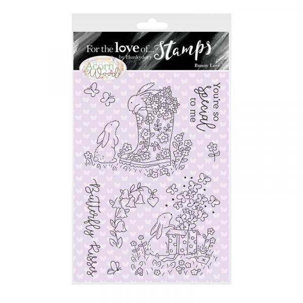 Motivstempel Acorn Wood Bunny Love