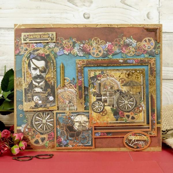 Topper-Set Clockwork Emporium Enjoy the Journey