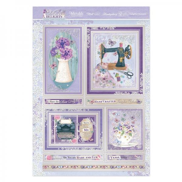 Topper Set Violet Delights Delightful Moments