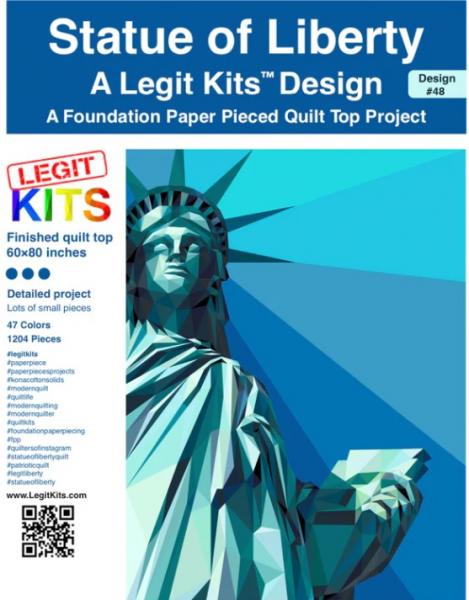 Legit Kits Statue of Liberty - Nähanleitung