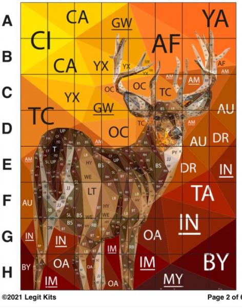 Legit Kits White Tail Buck - Nähanleitung