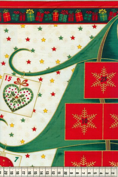 Panel Adventskalender 15 Tree Calendar