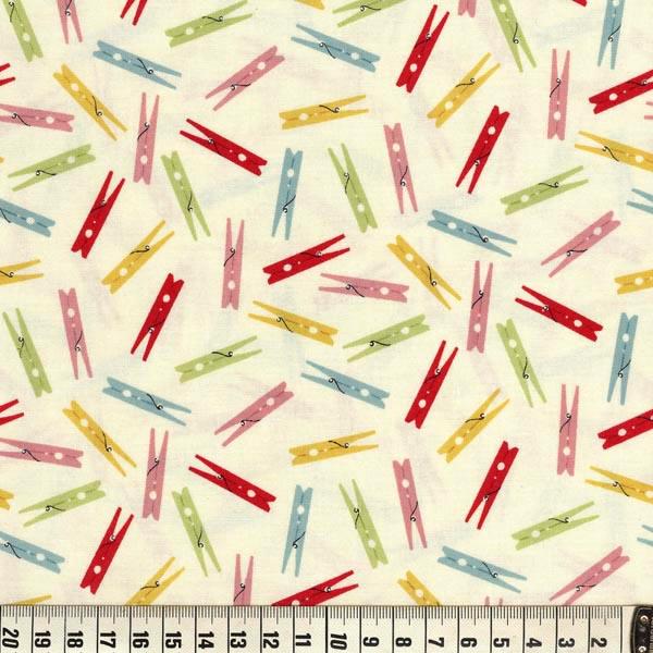 Patchworkstoff Rest 50cm Washday 07