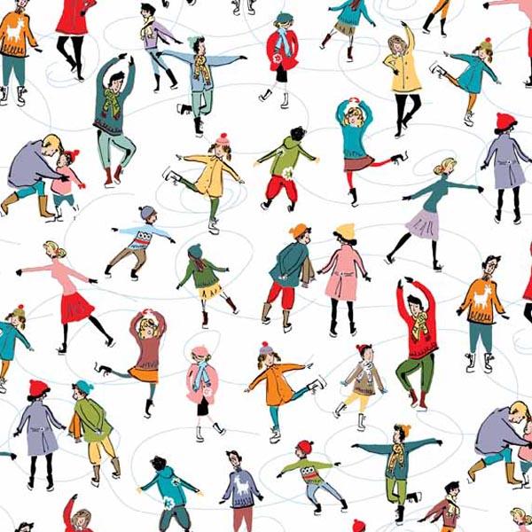 Patchworkstoff Rest 45cm Christmas Wonderland 02