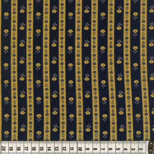 Patchworkstoff Rest 45cm Indigo, Honey, Pewter 21
