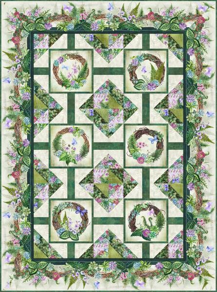 Materialpackung Top & Binding "Botanical Quilt"