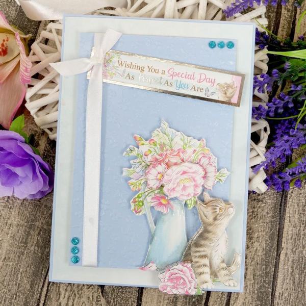 Moonstone Embossing Folder Scattered Blooms