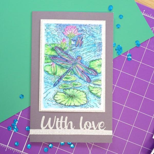 Motivstempel Animal Kingdom Dancing Dragonfly