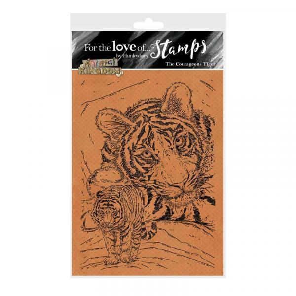 Motivstempel Animal Kingdom The Courageous Tiger