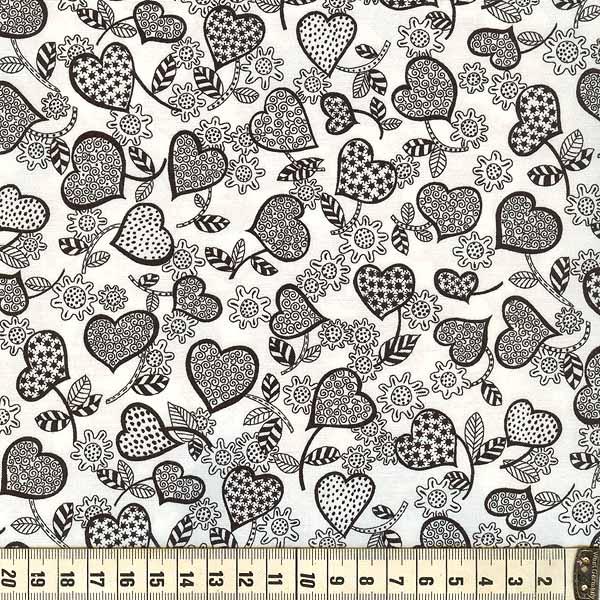 Patchworkstoff Rest 65cm Sweetheart 15