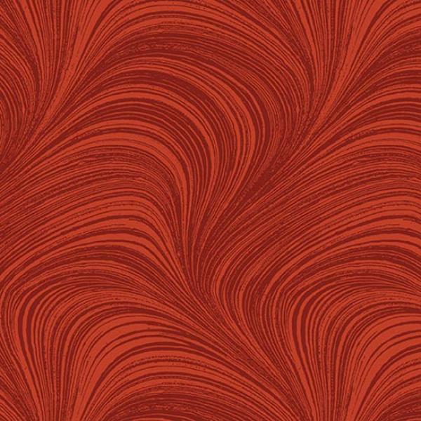 Patchworkstoff Wave Texture 10 Paprika