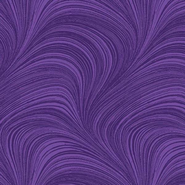 Patchworkstoff Wave Texture 24 Grape