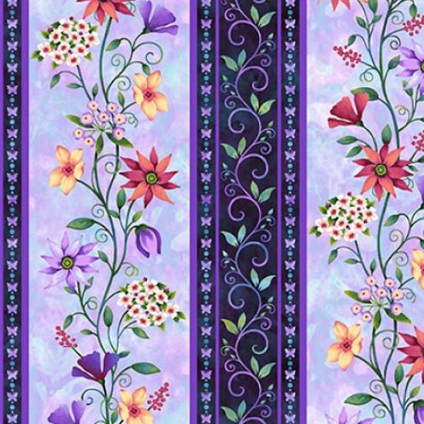 Patchworkstoff Fairytale Forest 13 Bordüre