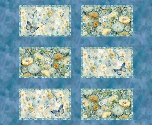 Patchworkstoff Forest Whisper 02 Placemats