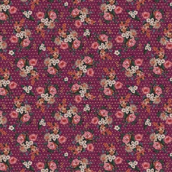 Patchworkstoff Heritage Floral 07