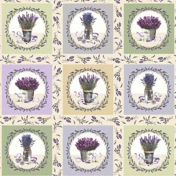 Patchworkstoff Lavender Sachet 02 Panel