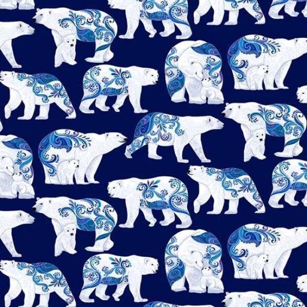 Patchworkstoff Polar Attitude 11