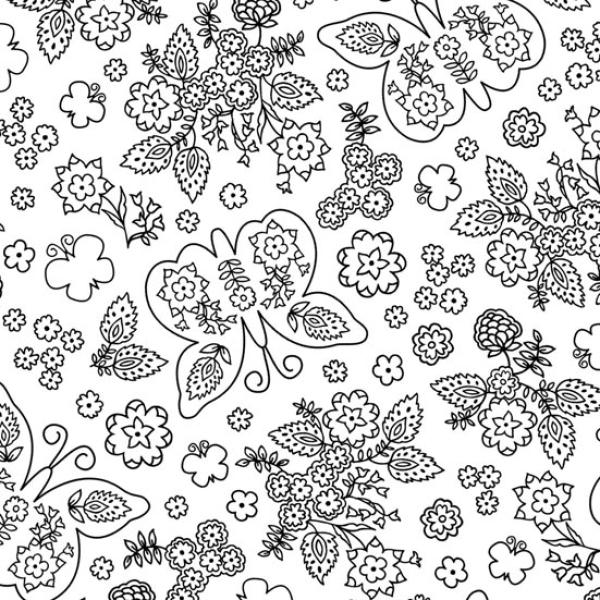 Patchworkstoff Shadow Blooms 15