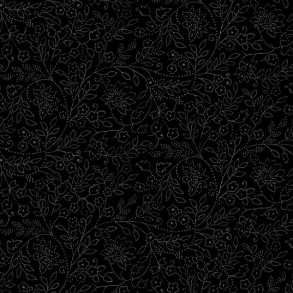 Patchworkstoff Solitaire 2025 17 Black