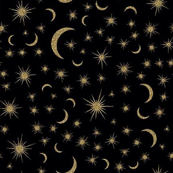 Patchworkstoff The Sun, the Moon and the Stars 04