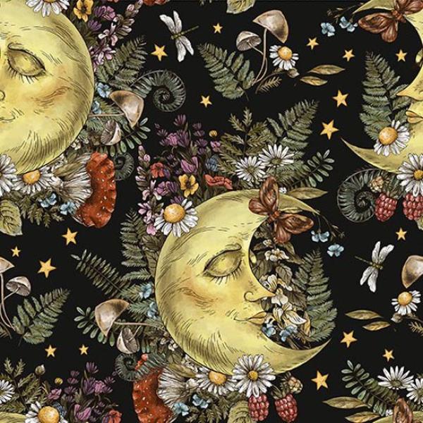 Patchworkstoff The Sun, the Moon and the Stars 06