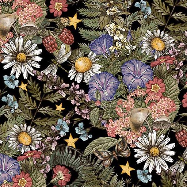 Patchworkstoff The Sun, the Moon and the Stars 10