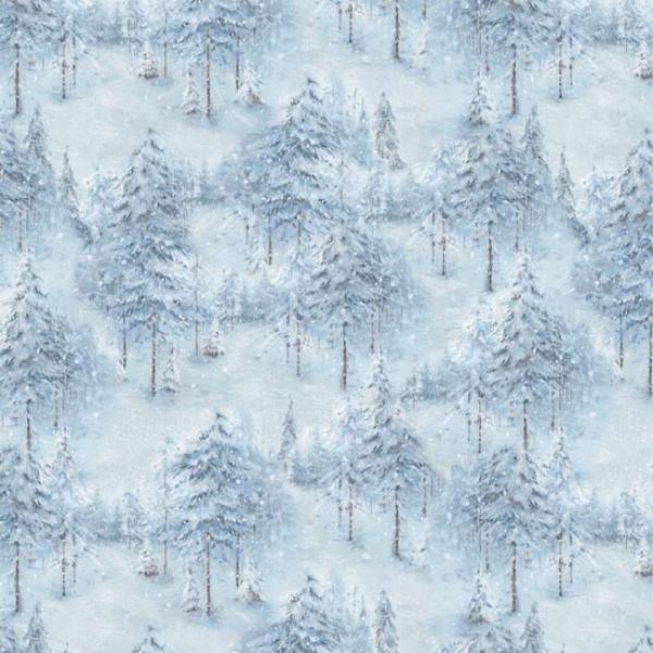 Patchworkstoff Woodland Frost 03