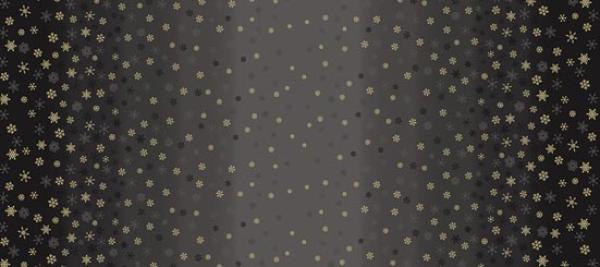 Patchworkstoff Rest 65cm Snowflake Ombré