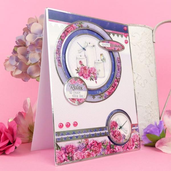 Luxury Card Collection Peony Promise Topper Set