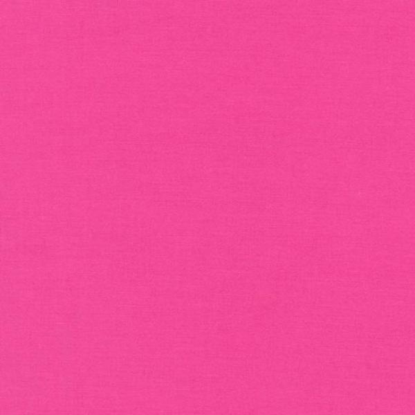 Patchworkstoff Rest 60cm Kona Cotton Bright Pink