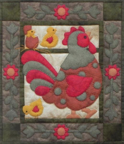 Quilt Kit "Spotty Rooster"