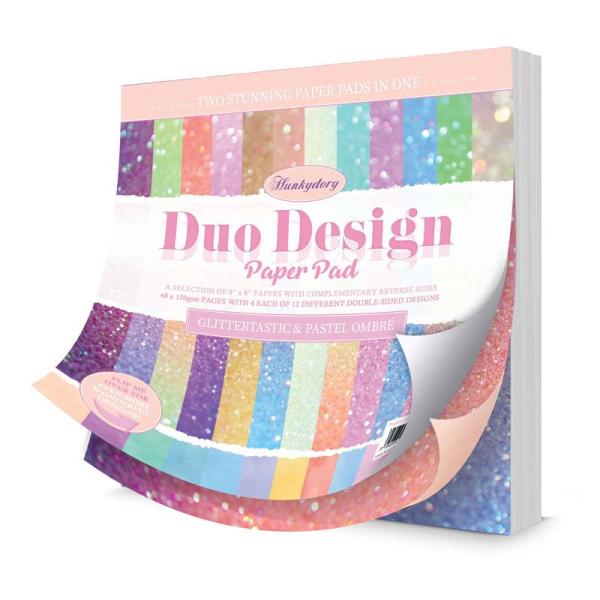 Designpapier Glittertastic & Pastel Ombré